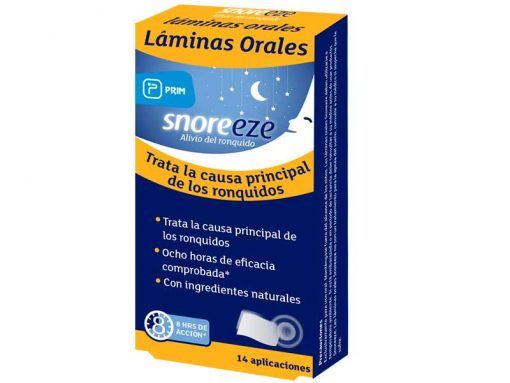 SNOREEZE LAMINAS ORALES