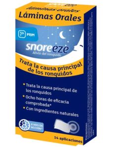 SNOREEZE LAMINAS ORALES