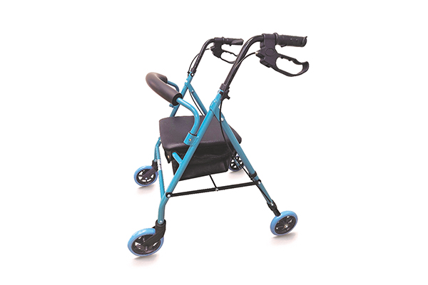 Rollator Aluminio Turquesa Freno Parking U454