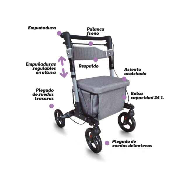 Alternative view of Carro de la compra - Andador SPACE